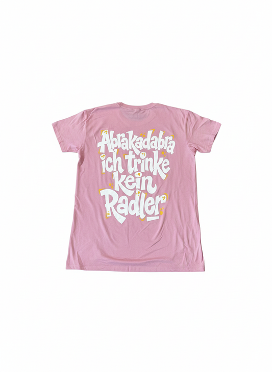 Rumbombe T-Shirt Abrakadabra rosa
