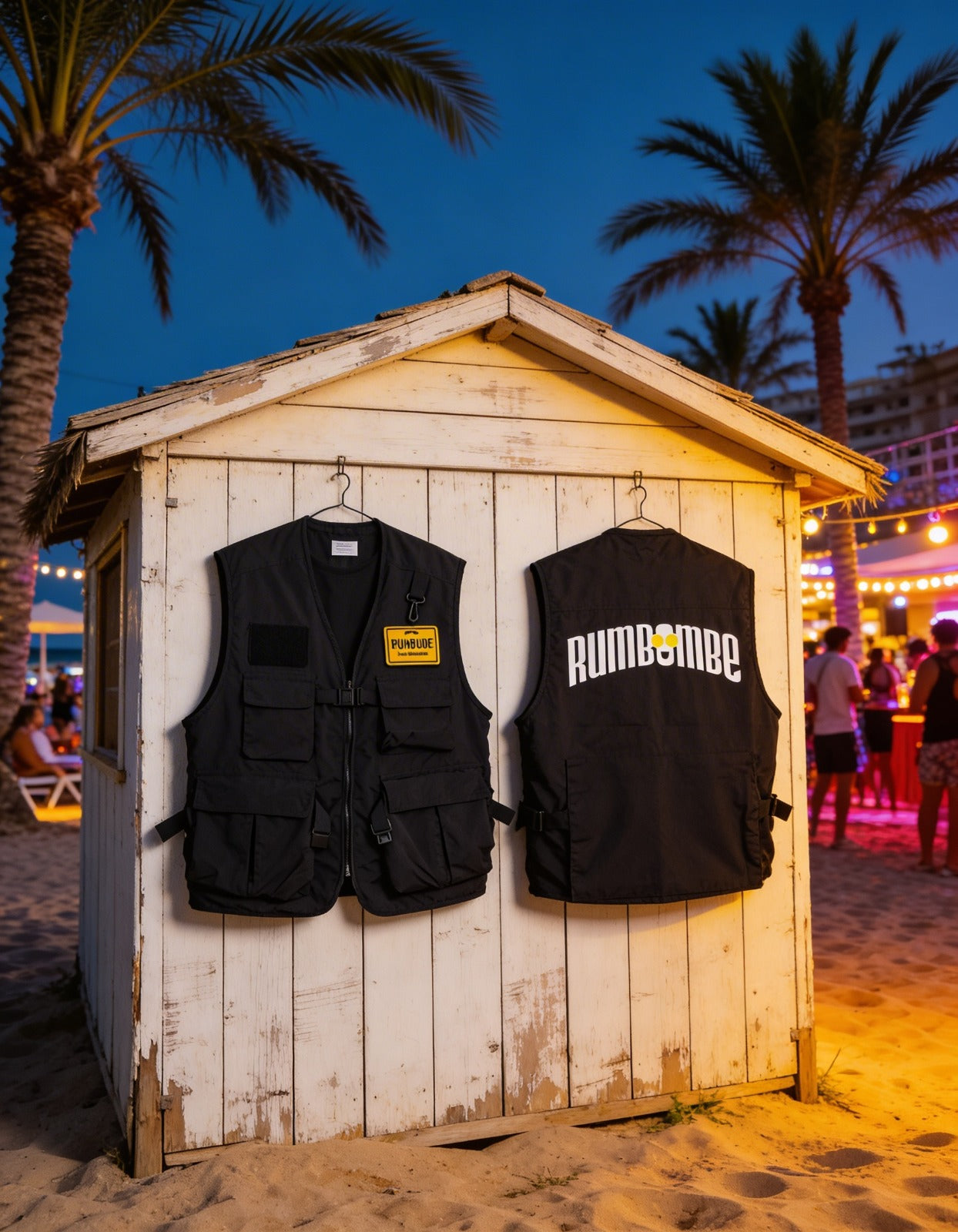 Rumbombe Weste - inkl. Klett Patch (RUMBUDE)