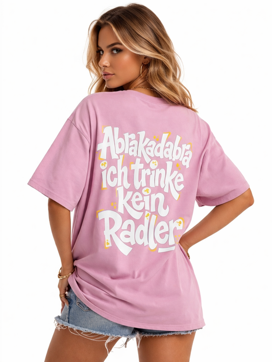 Rumbombe T-Shirt Abrakadabra rosa